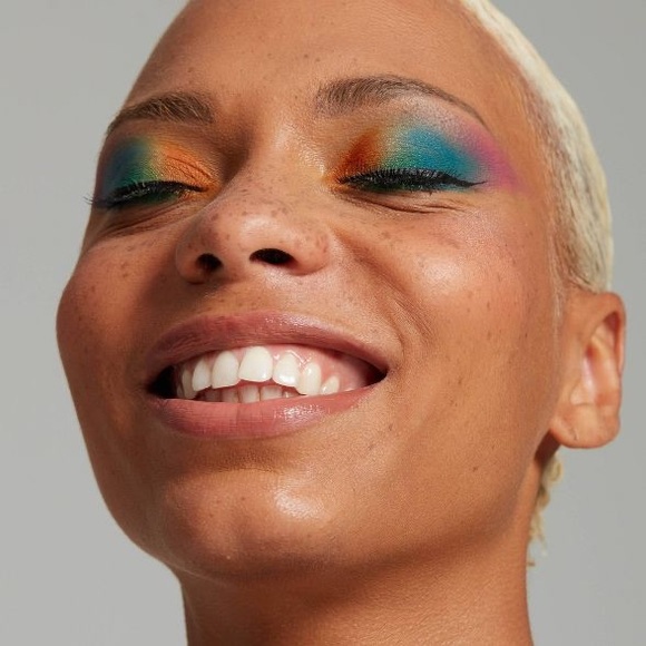 NYX Ultimate Edit Mini Eye Eyeshadow Palette Pride LGBTQ Rainbow Brights - Picture 3 of 11